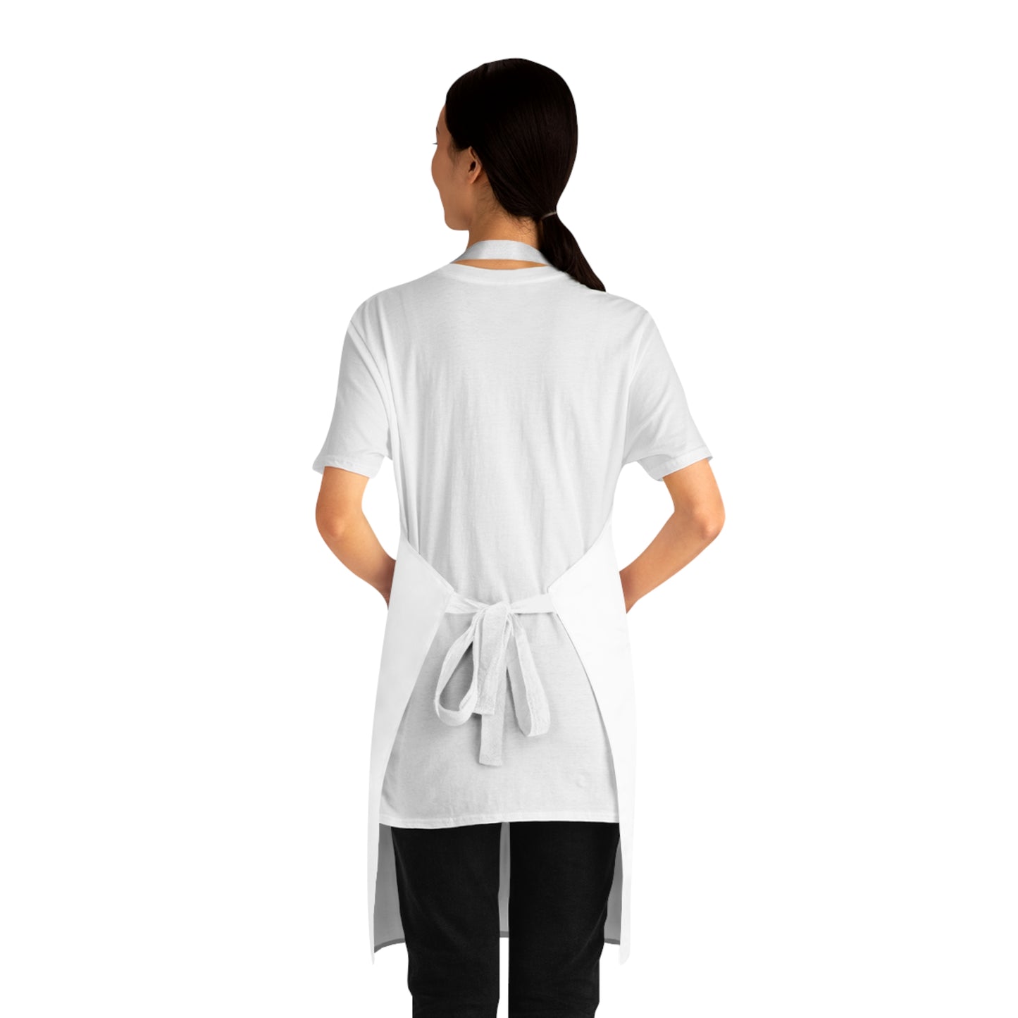Shuva Brothers Apron with Pockets, Two Colors Available, Black or White.